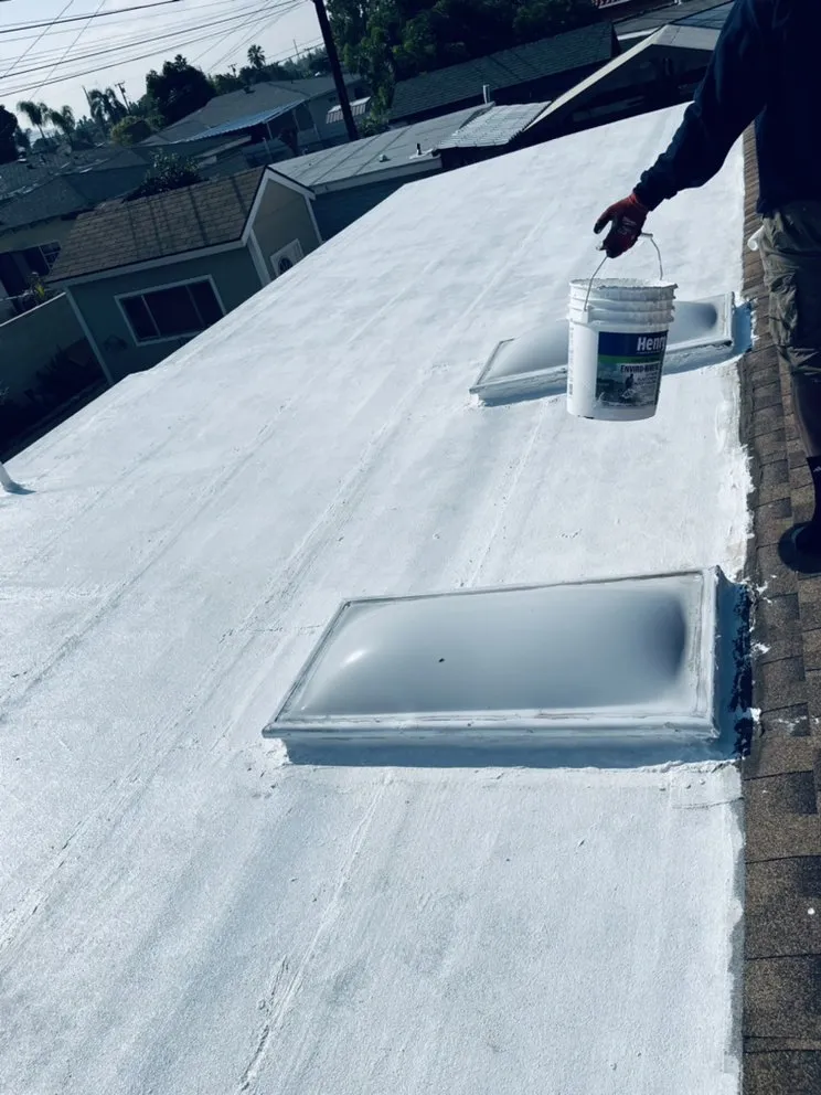 Slide of Goliath Roofing