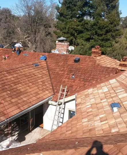 Slide of Goliath Roofing