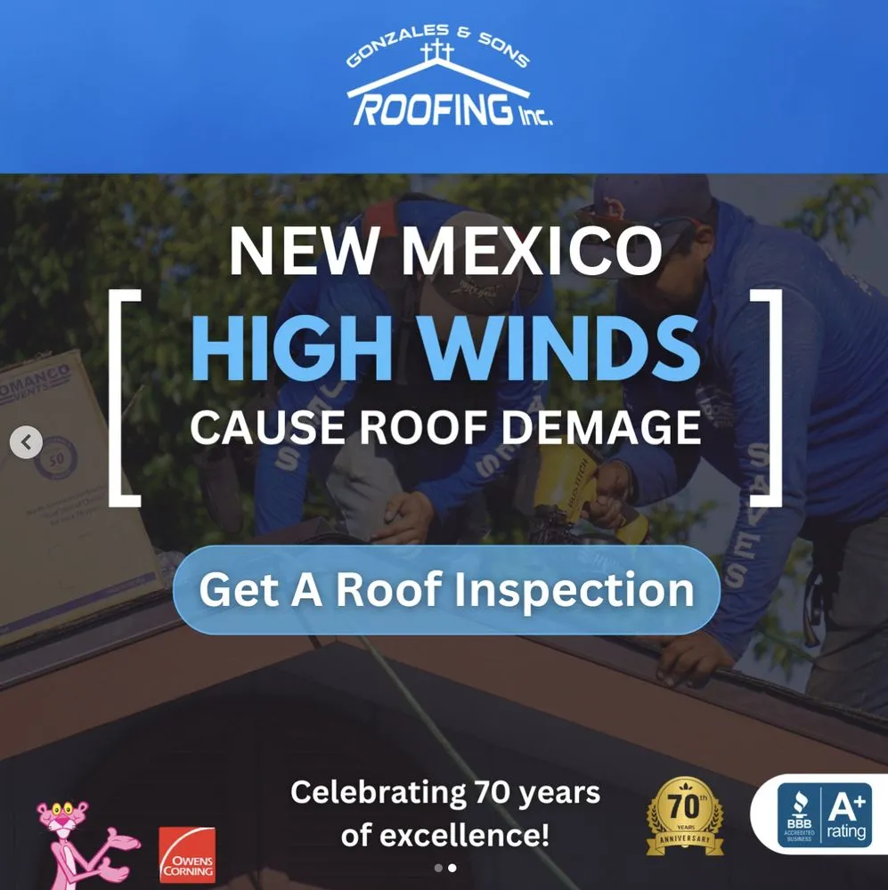 Slide of Gonzales & Sons Roofing