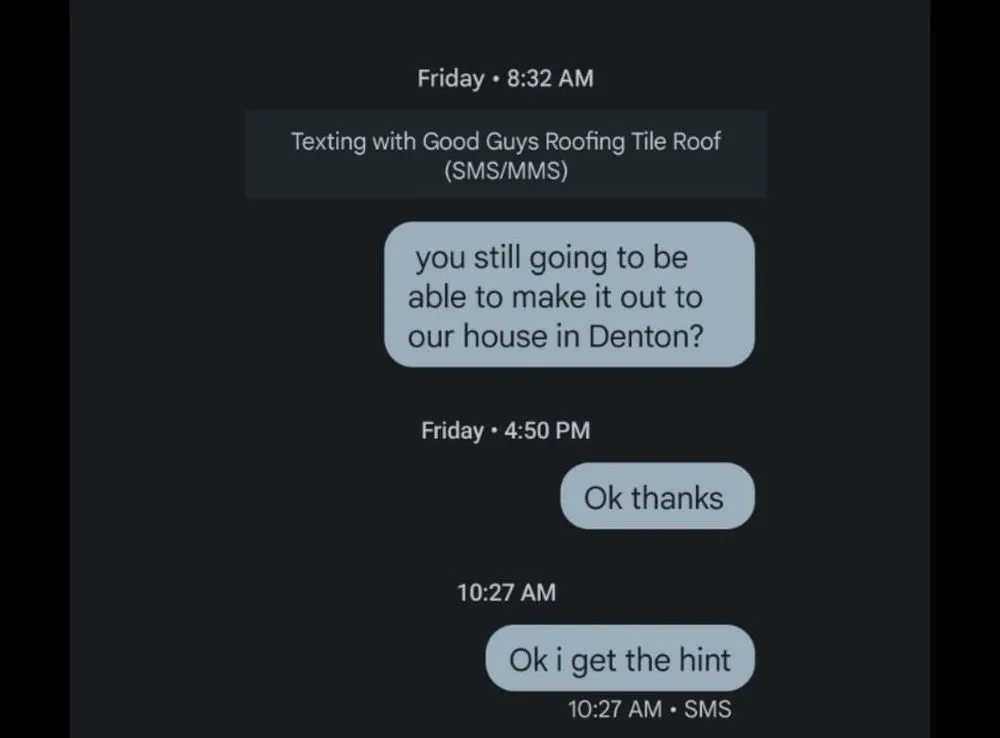 Slide of Good Guys Roofing