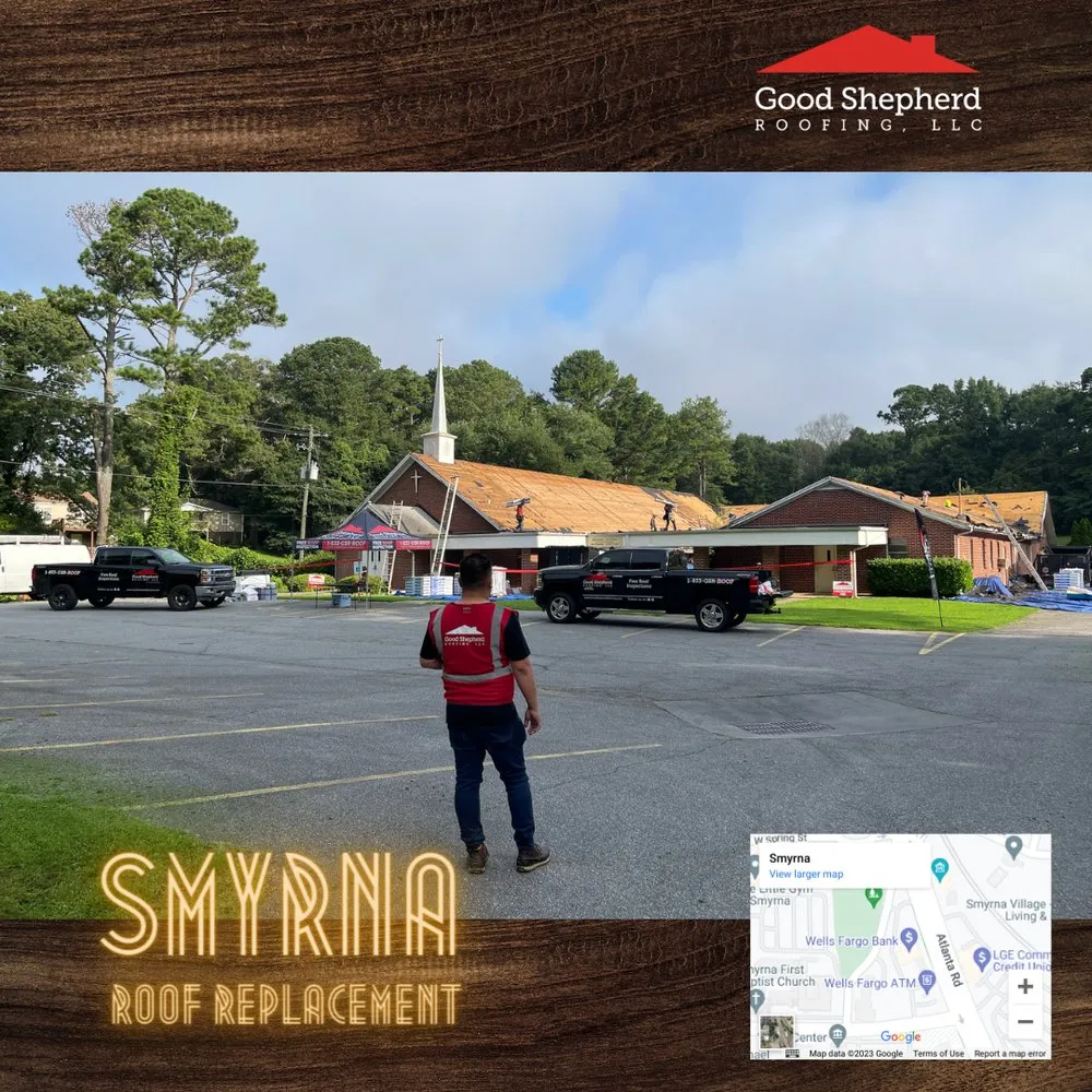 Slide of Good Shepherd Roofing