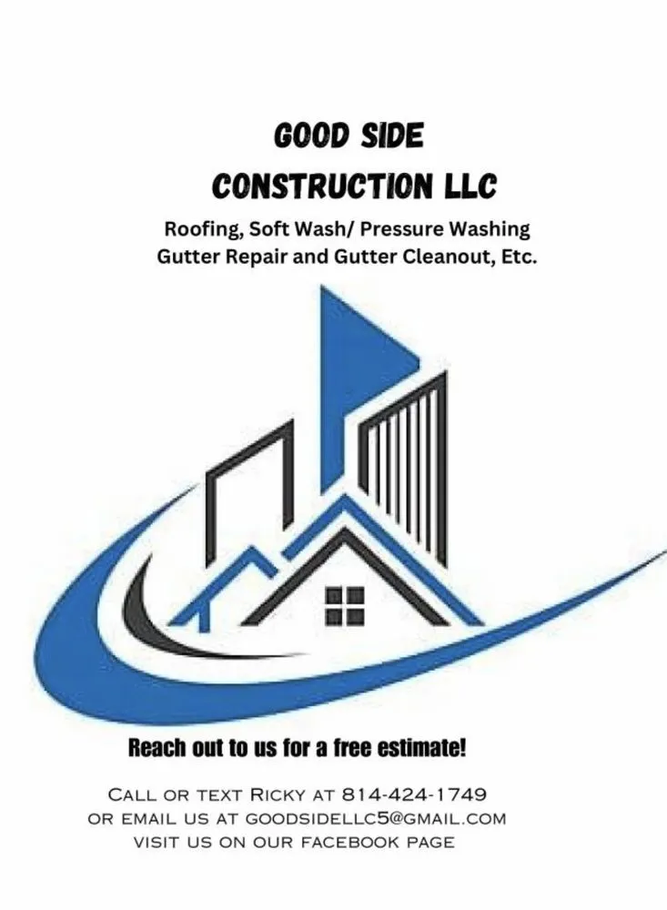 Professional roof repair in McClure, PA by Good Side Construction