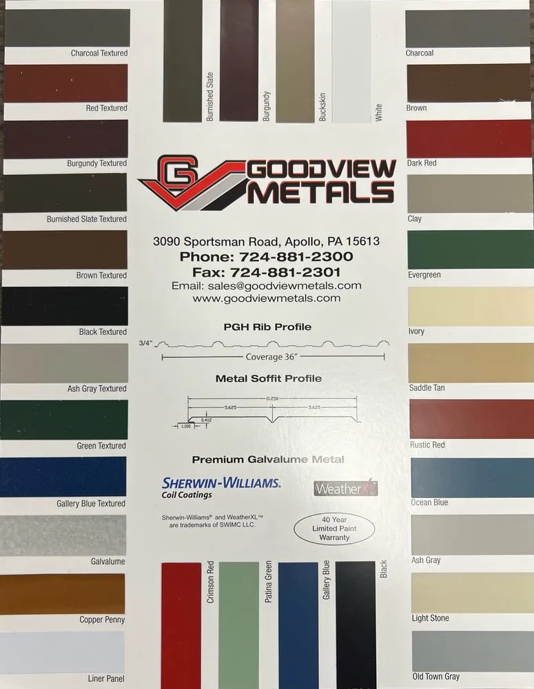 Slide of Good View Metals