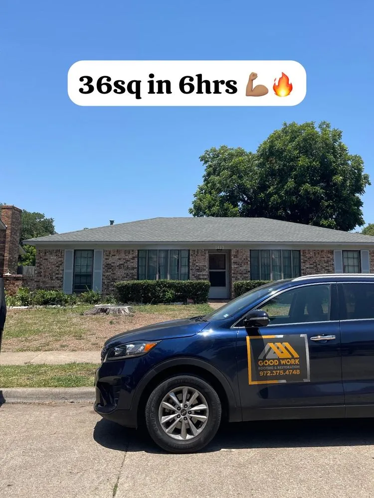 Slide of Good Work Roofing