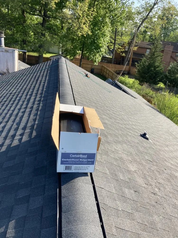 Expert shingle roofing service after storm damage in Hixson, TN by Goodpaster Painting & Guttering