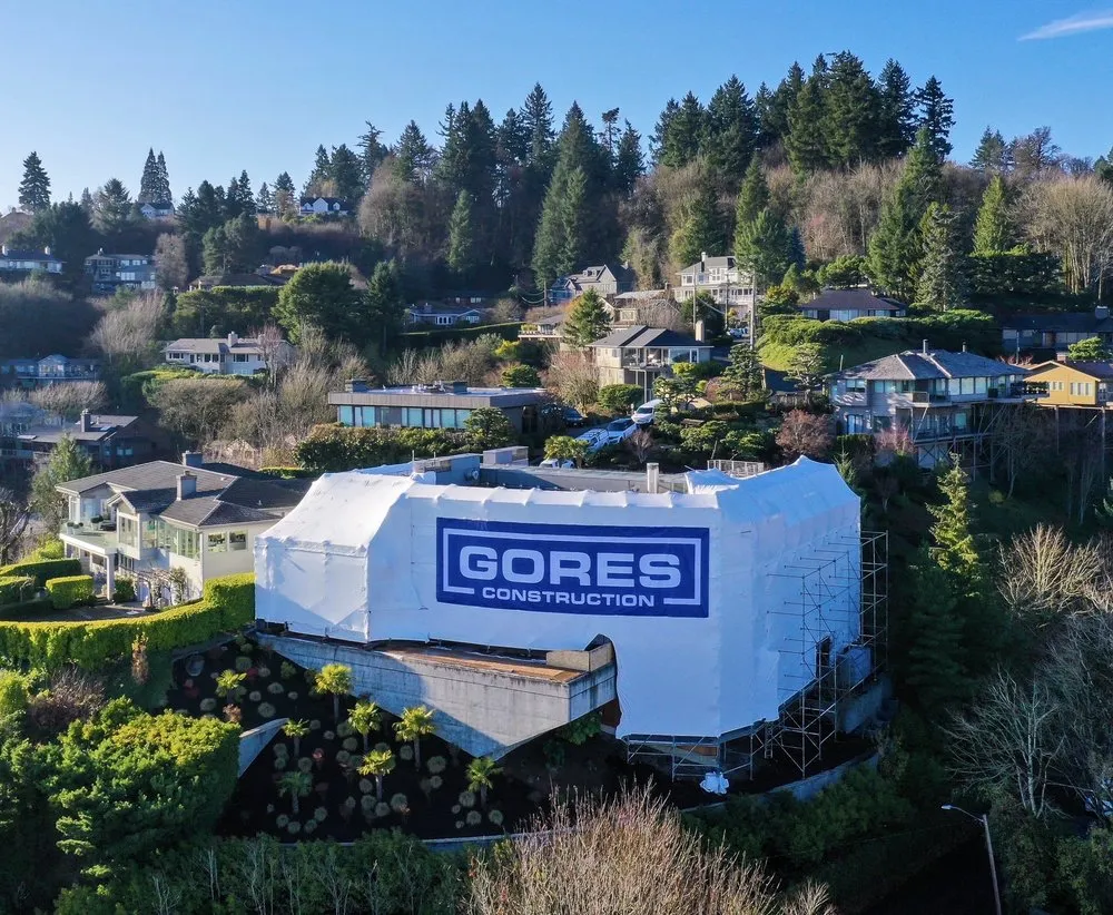 Slide of Gores Construction