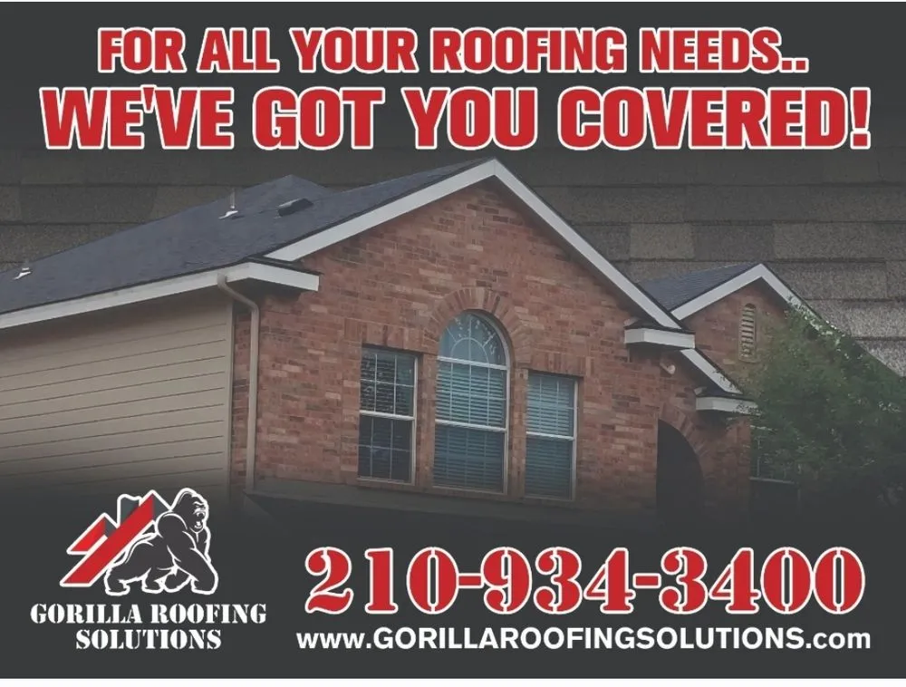 Slide of Gorilla Roofing Solutions