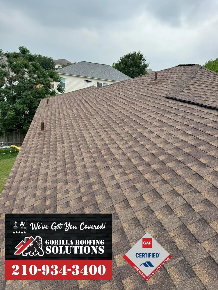Slide of Gorilla Roofing Solutions
