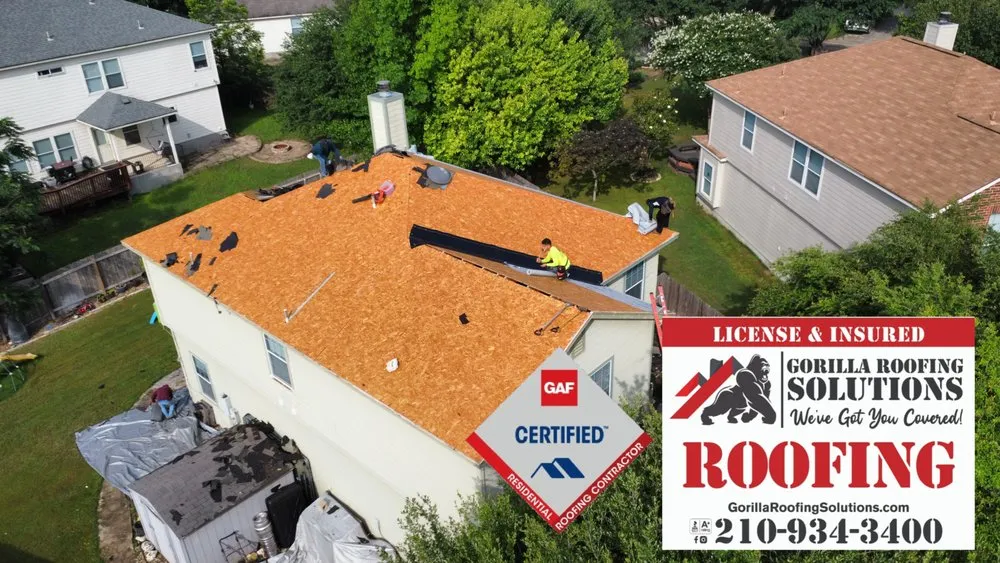 Slide of Gorilla Roofing Solutions
