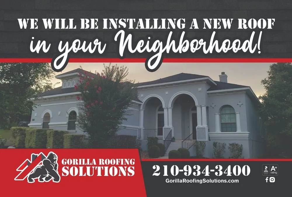 Slide of Gorilla Roofing Solutions
