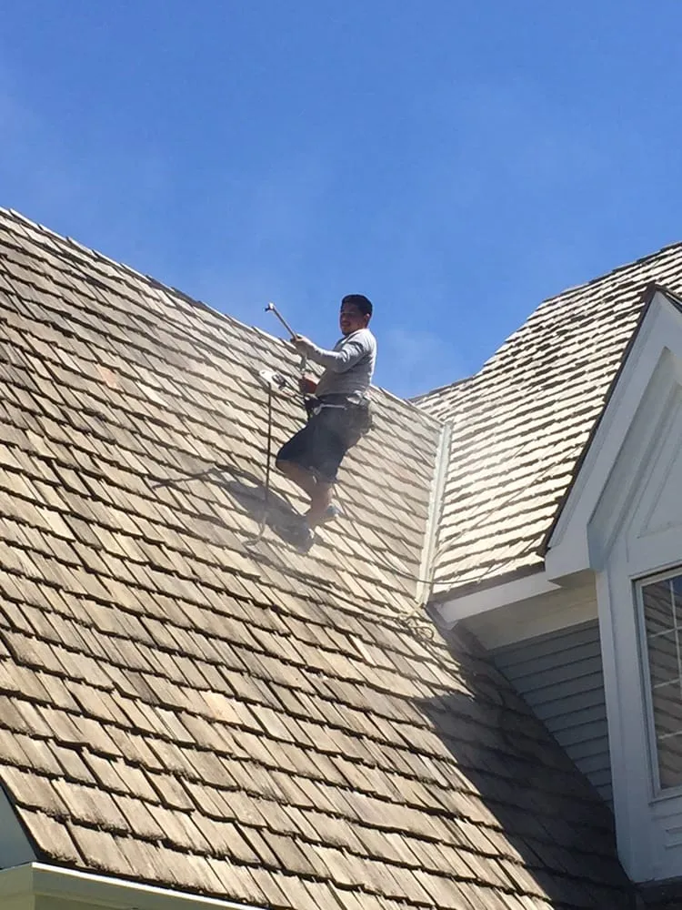 Slide of Gorman Cedar Roofing