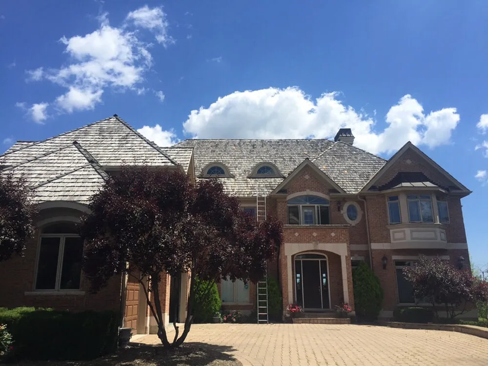 Slide of Gorman Cedar Roofing
