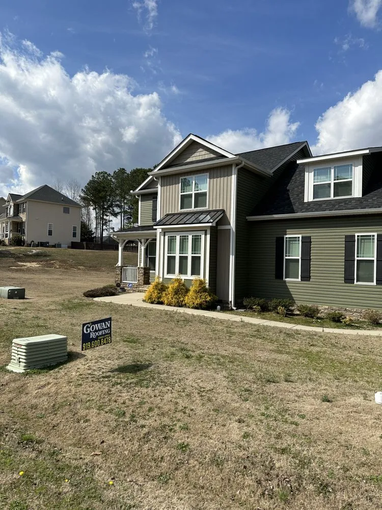 Slide of Gowan Roofing