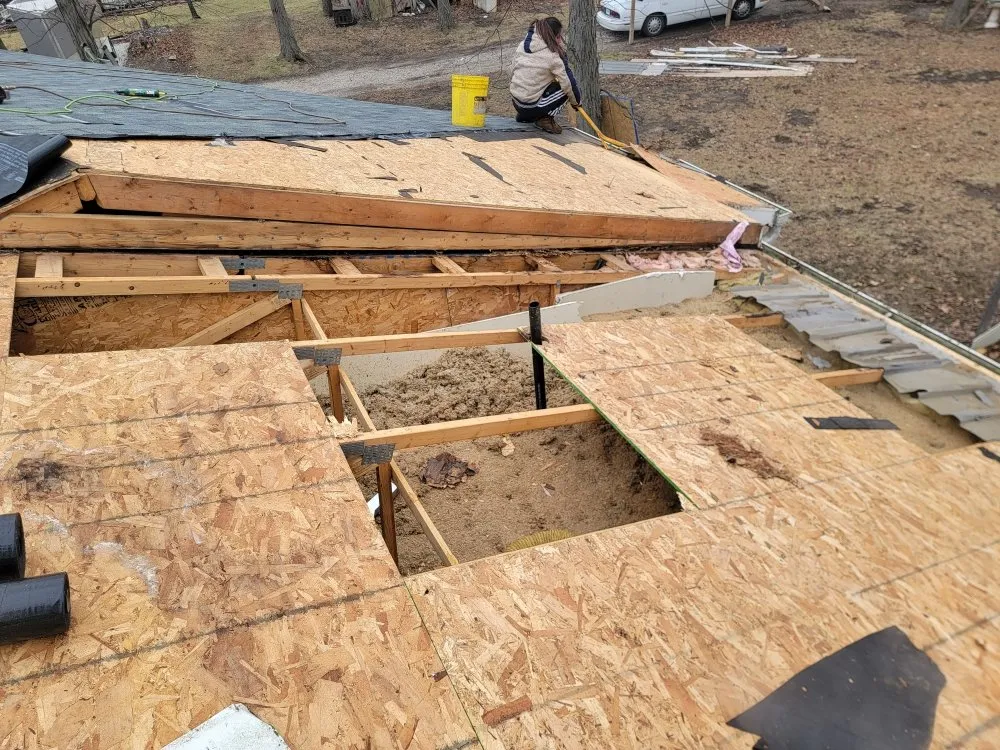 Local storm damage roof repair near you in Spencerville, IN by Graber Metal Roofing
