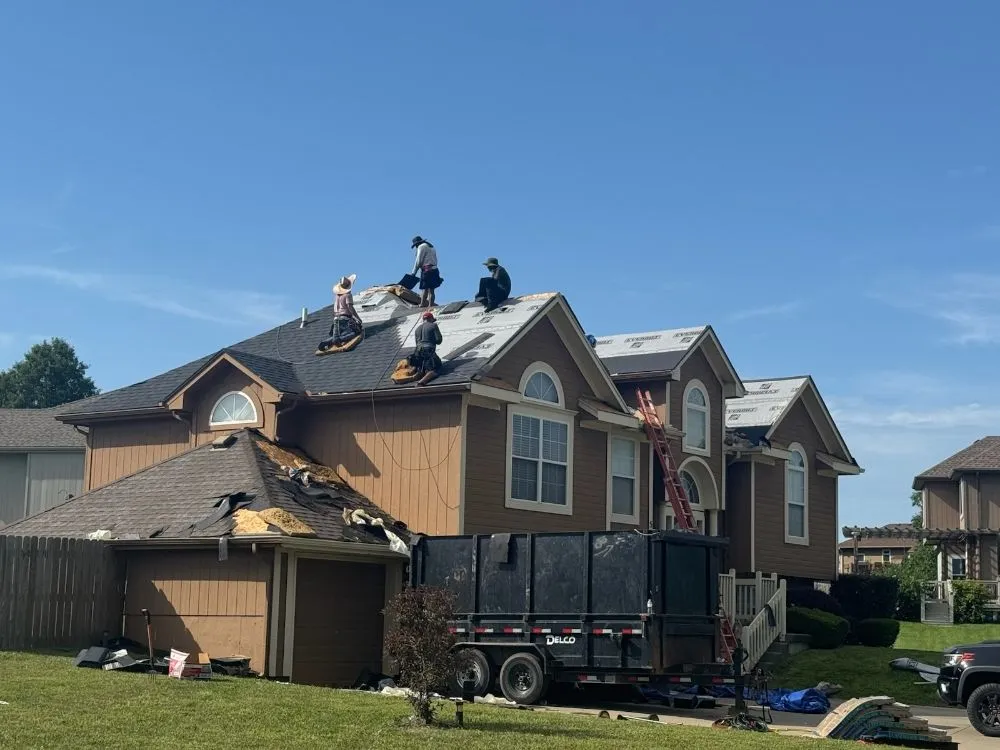 Slide of Grand Street Roofing