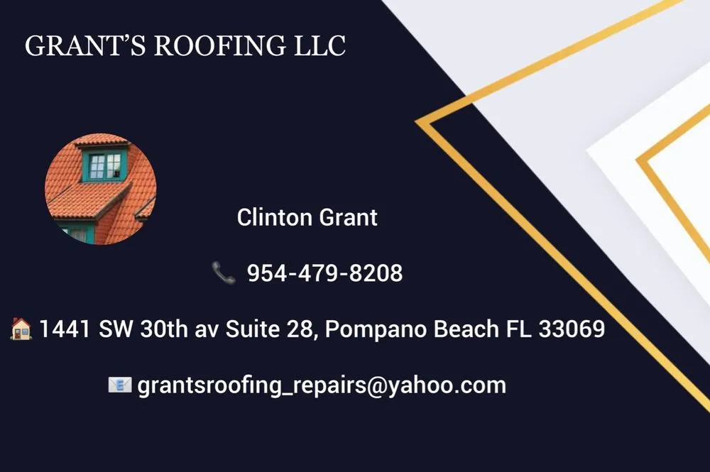 Slide of Grant's Roofing