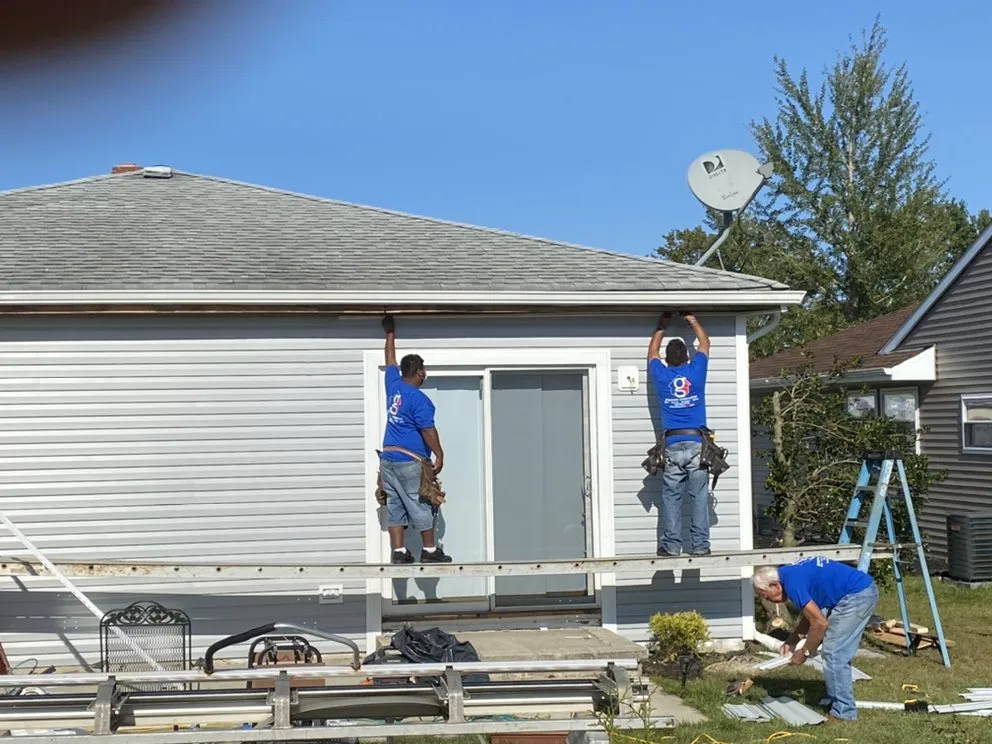 Emergency roof leak repair in Woodbridge Township, NJ by Grapevine Pro