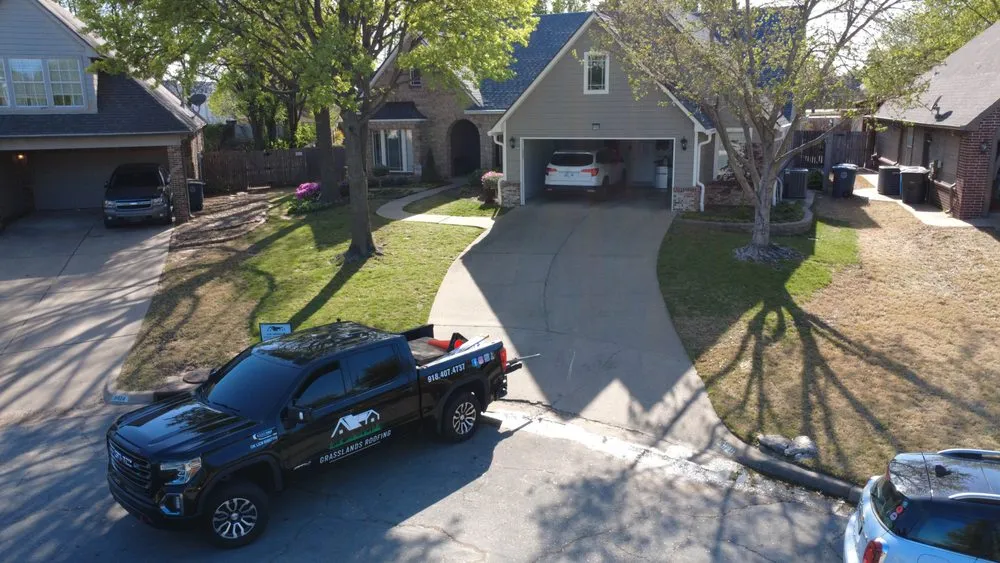 Slide of Grasslands Roofing