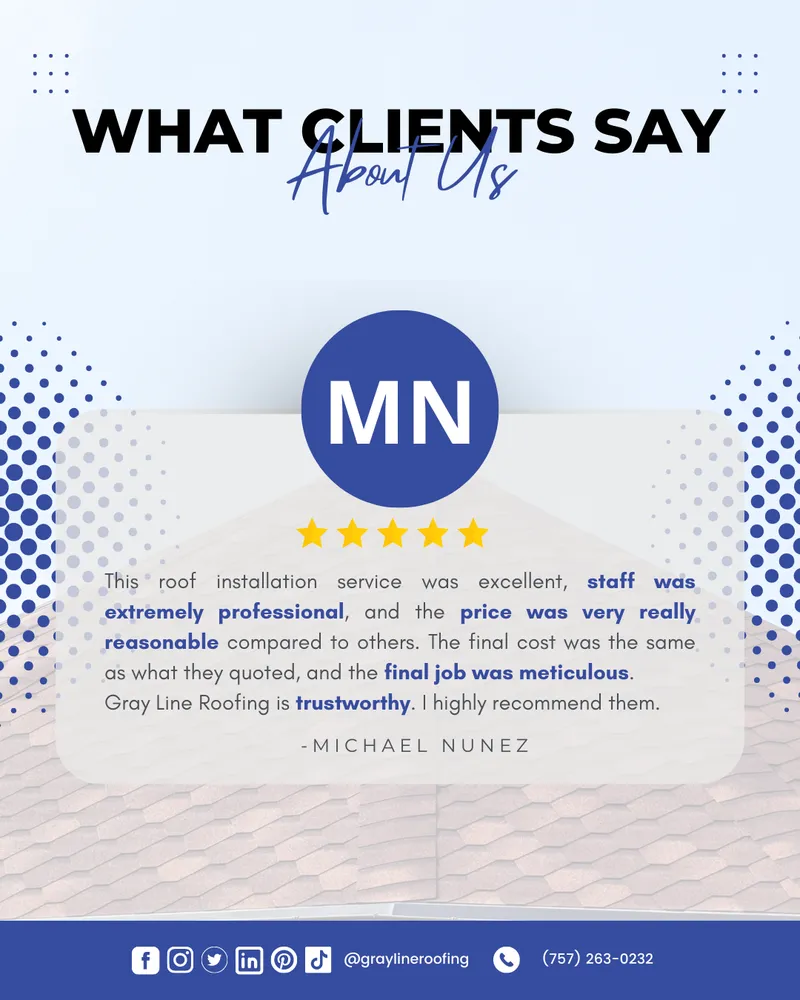 Slide of Gray Line Roofing