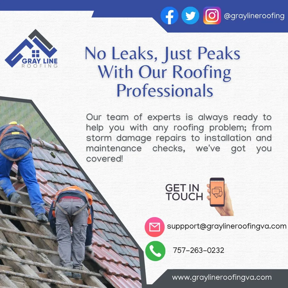 Slide of Gray Line Roofing