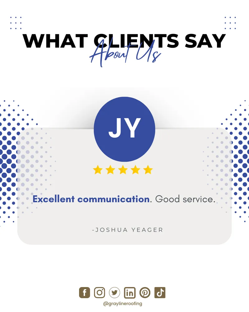 Slide of Gray Line Roofing