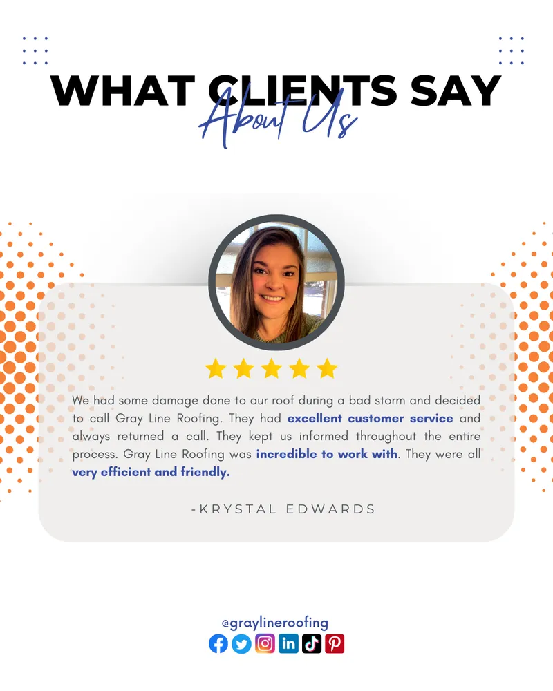 Slide of Gray Line Roofing