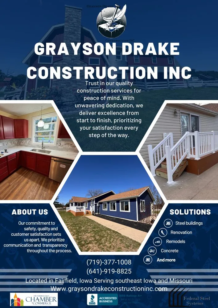 Slide of Grayson Drakes Construction
