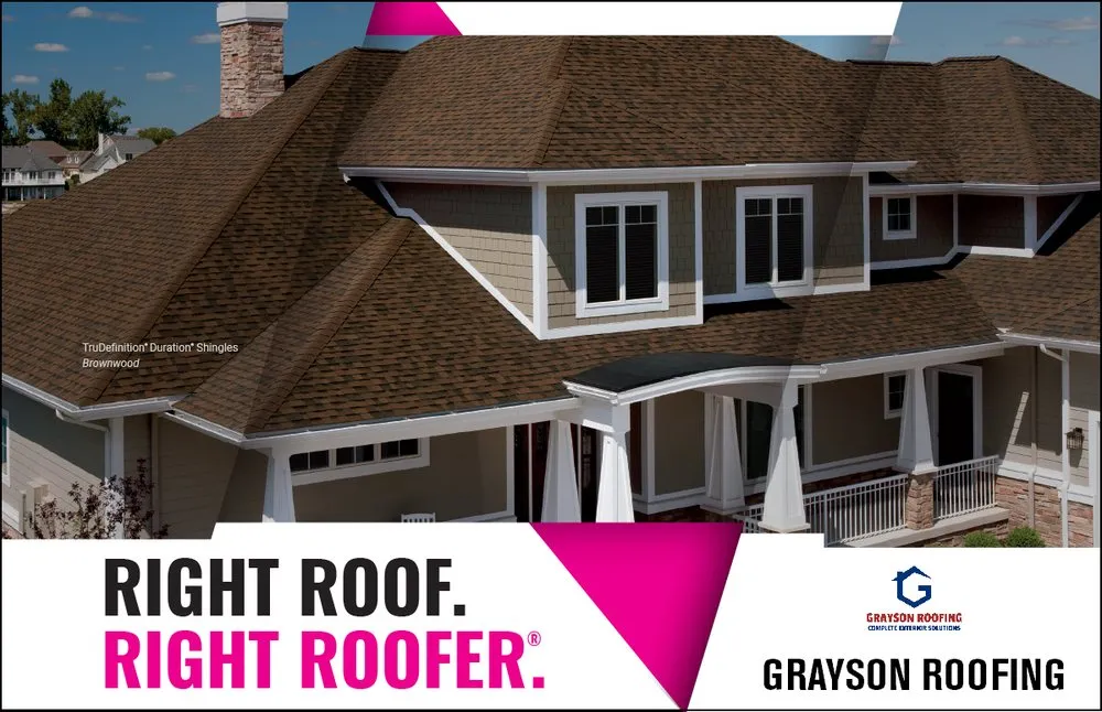 Slide of Grayson Roofing