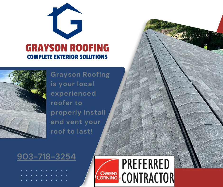 Slide of Grayson Roofing