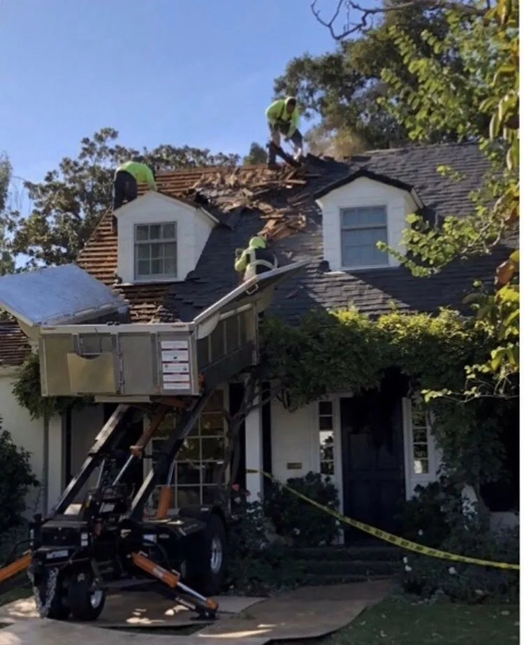 Slide of GRD Roof Removal