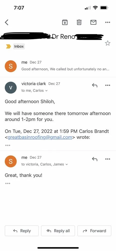 Slide of Great Basin Roofing