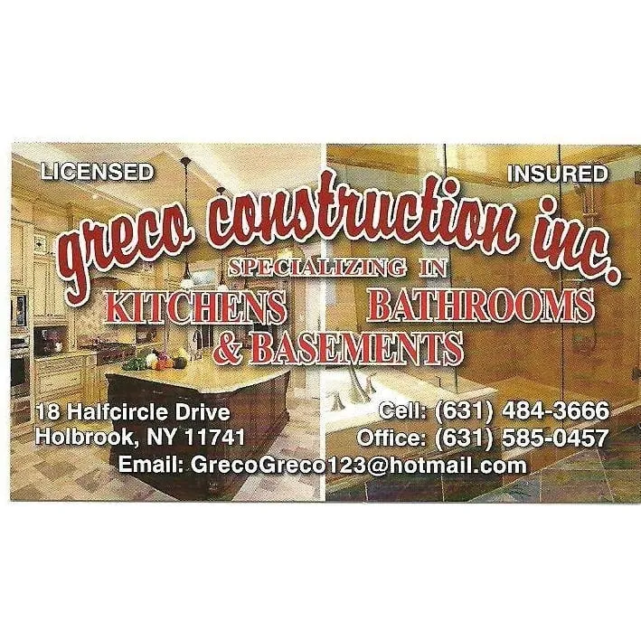 Slide of Greco Construction