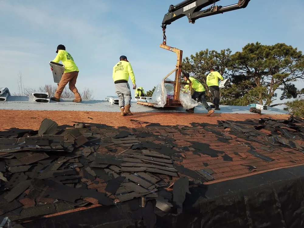 Licensed roof leak repair in Ocean Township, NJ - Green Apple Roofing