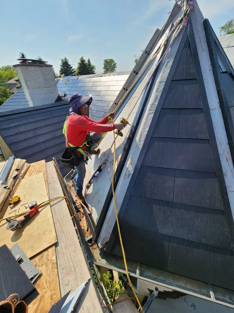 Slide of Green Attic Roofing