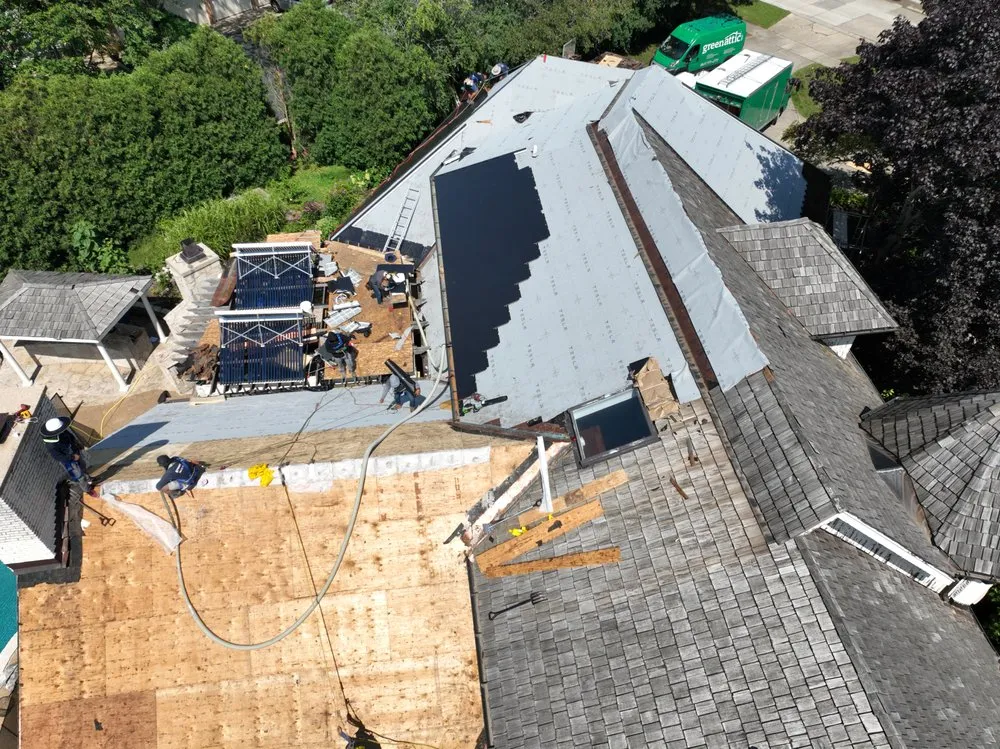 Slide of Green Attic Roofing