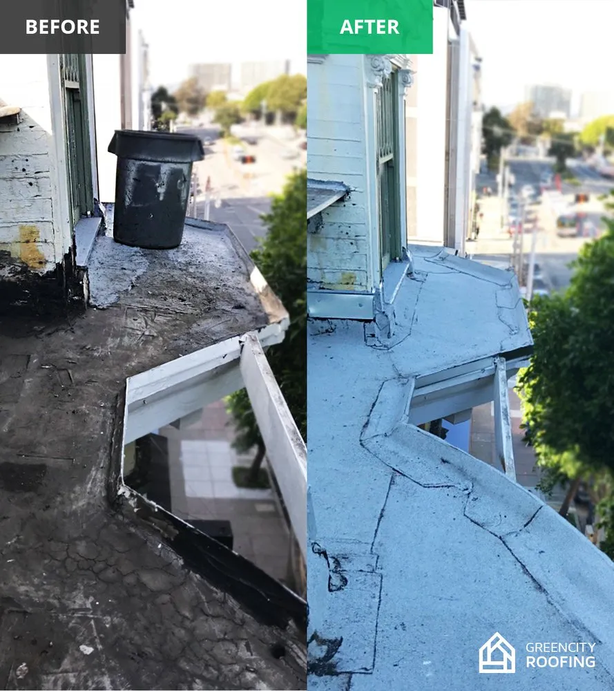 Slide of Green City Roofing