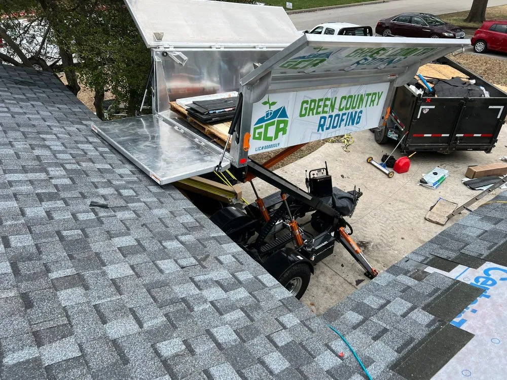 Slide of Green Country Roofing