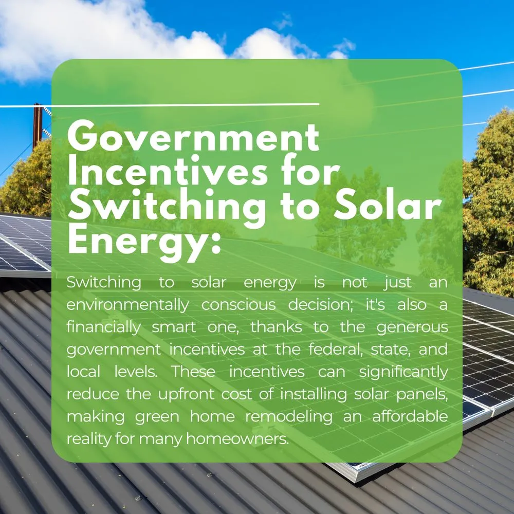 Slide of Green Home Remodeling