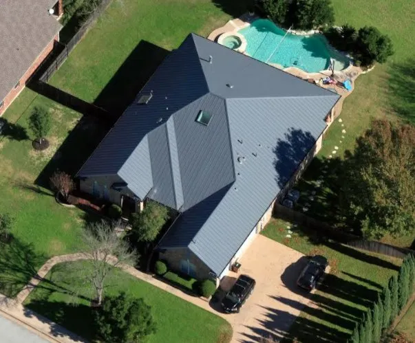 Slide of Green Knight Metal Roofing