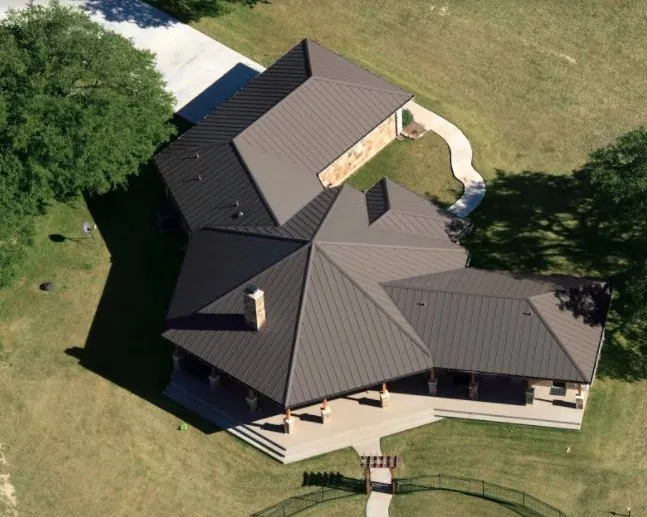 Slide of Green Knight Metal Roofing