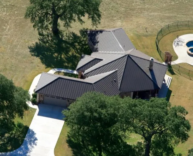 Slide of Green Knight Metal Roofing