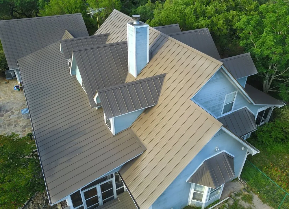 Slide of Green Knight Metal Roofing