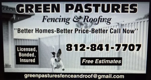 Green Pastures Fencing and Roofing Logo