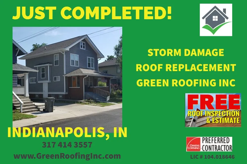 Slide of Green Roofing, Inc.