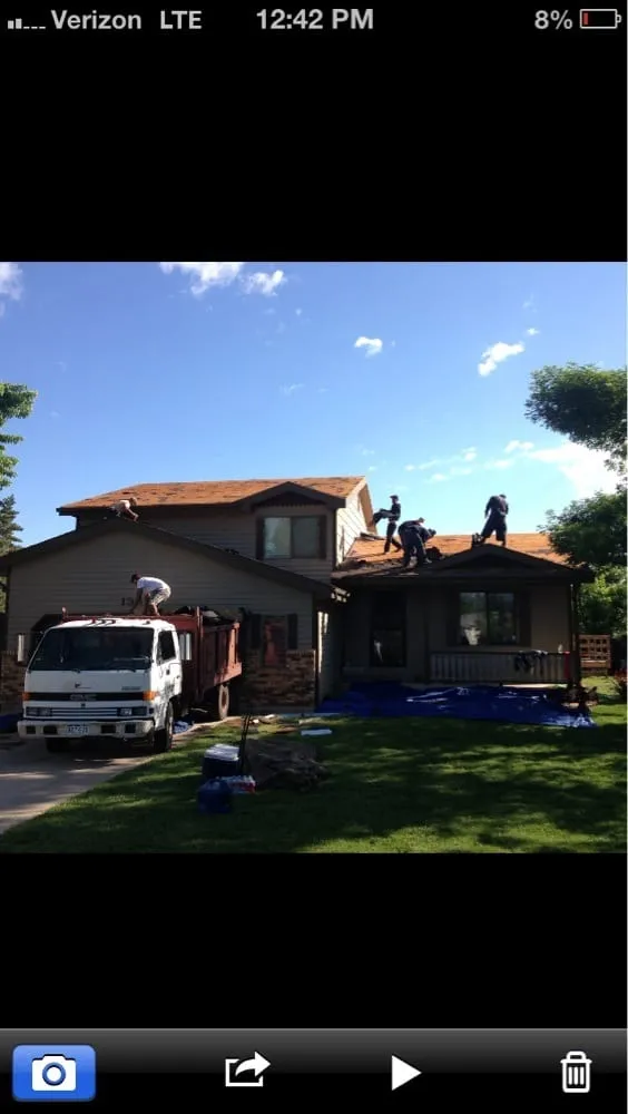 Slide of Green Vista Roofing