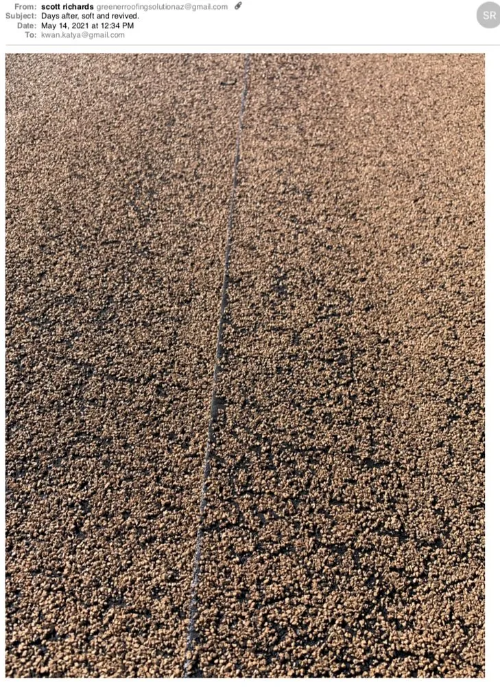 Slide of Greener Roofing Solution