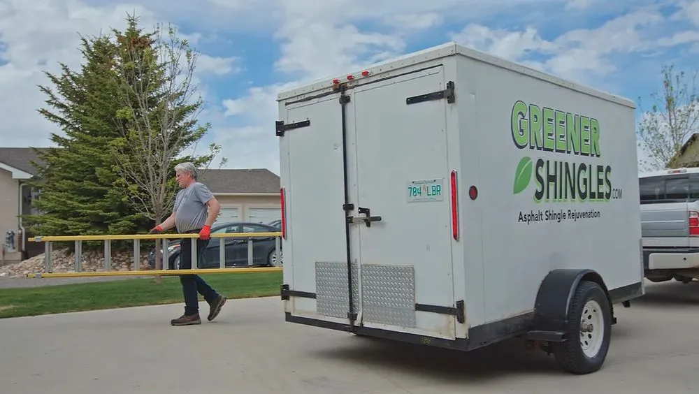 Slide of Greener Roofing Solution