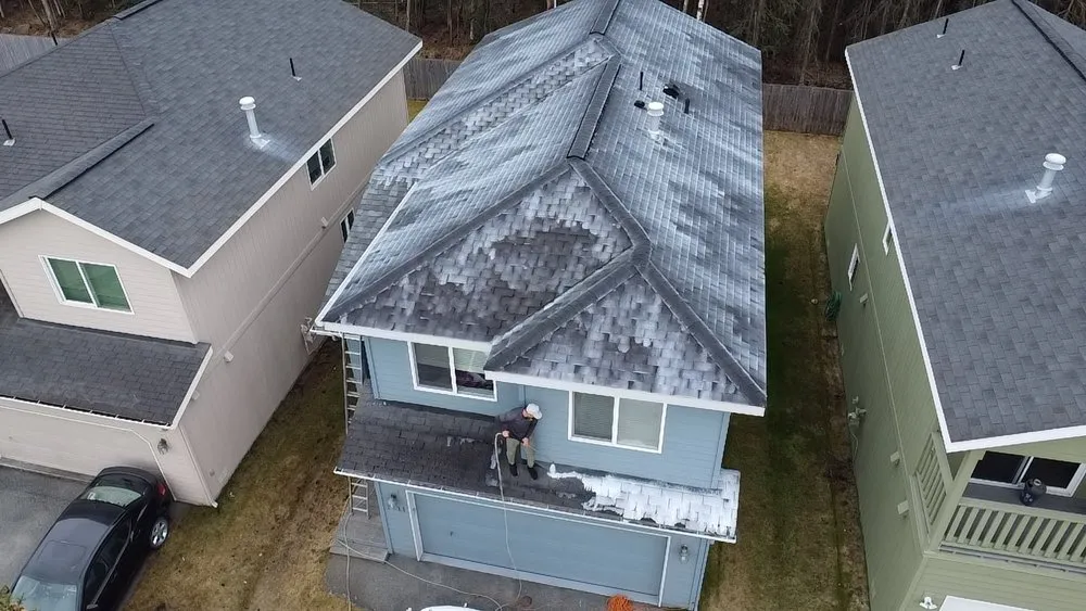 Slide of Greener Shingles Alaska