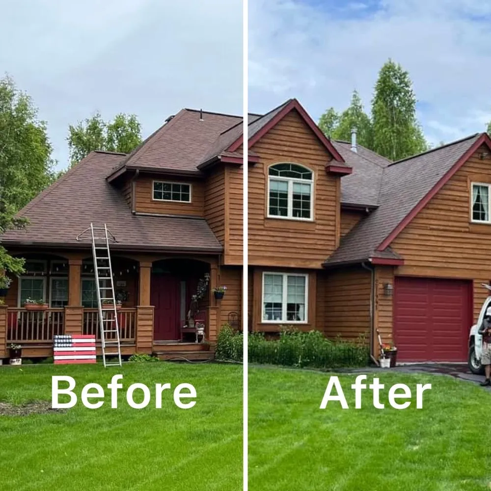 Slide of Greener Shingles Alaska