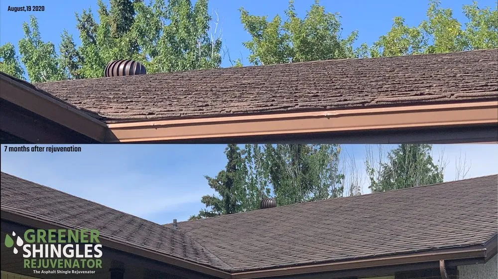 Slide of Greener Shingles Alaska